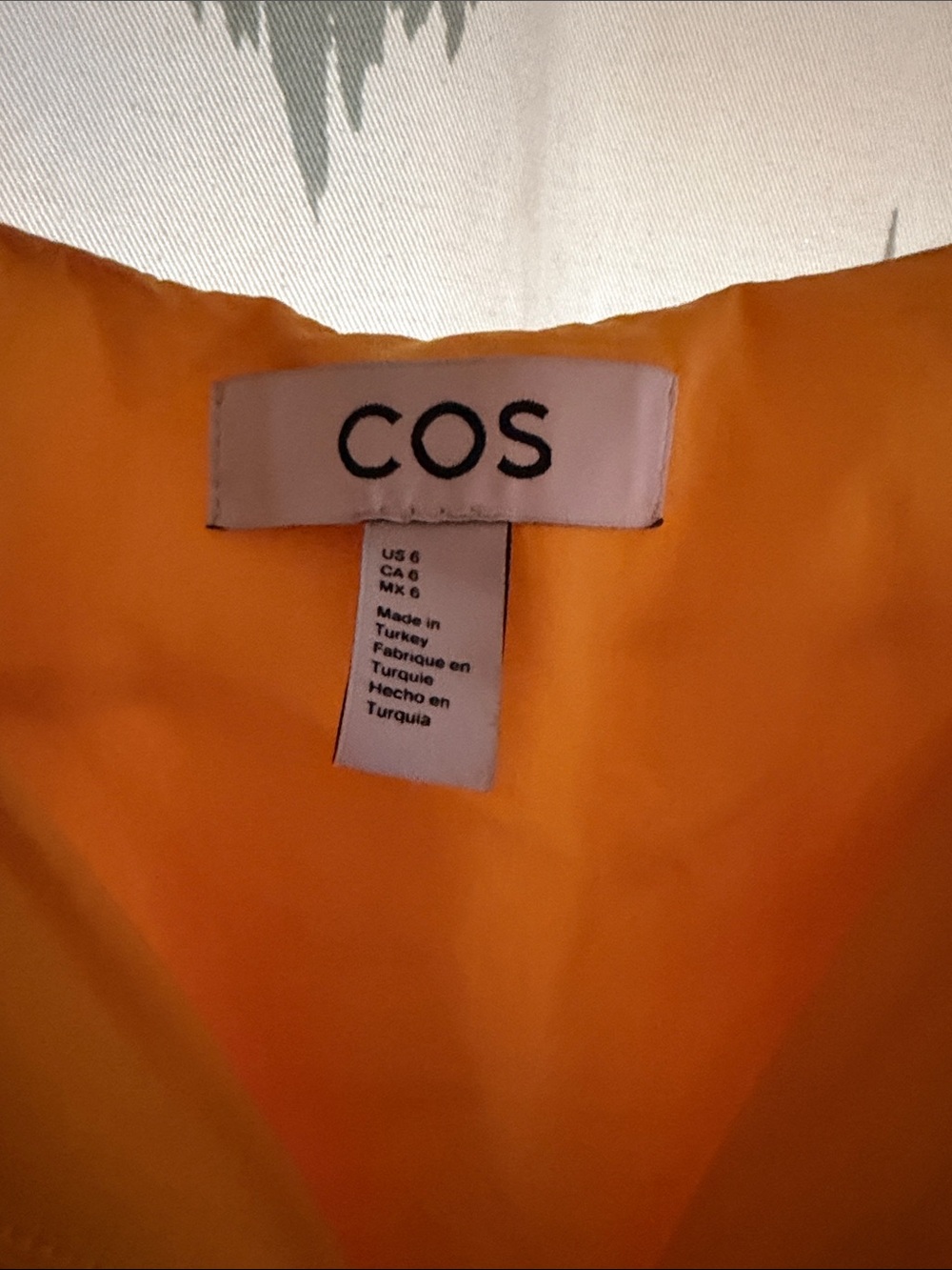 COS Mustard Yellow Tiered Maxi Dress - Picture 4 of 6